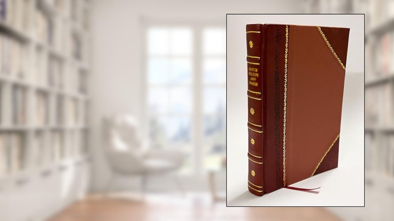 The Life of Saint Leonard Surnamed the Solitary of Limousin, France 1910 [Leather Bound], written by abbe
