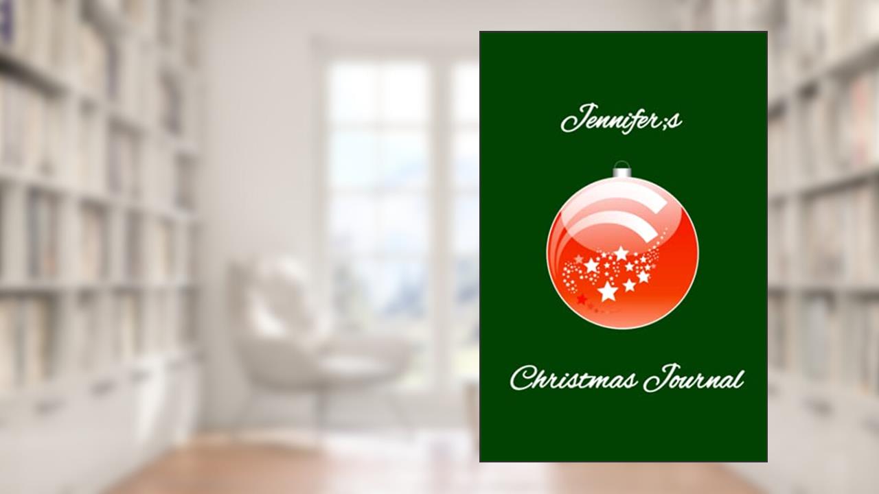 Christmas Journal: Personalized Christmas Journal, written by Ms June Pereira