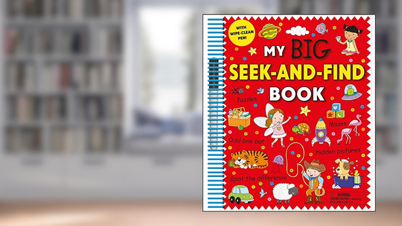 My Big Seek-and-Find Book: with wipe-clean pen!, written by Roger Priddy