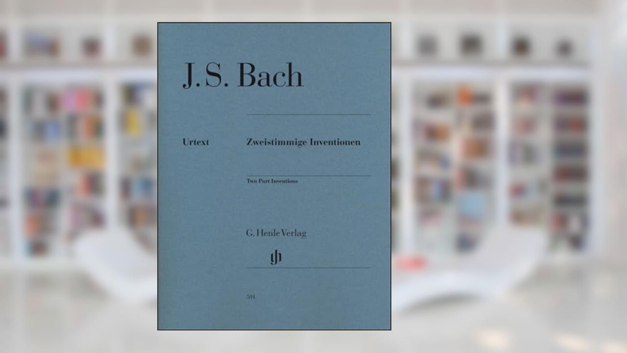 Two Part Inventions Piano Revised Edition (Multilingual Edition), written by JEAN SEBASTIEN BACH