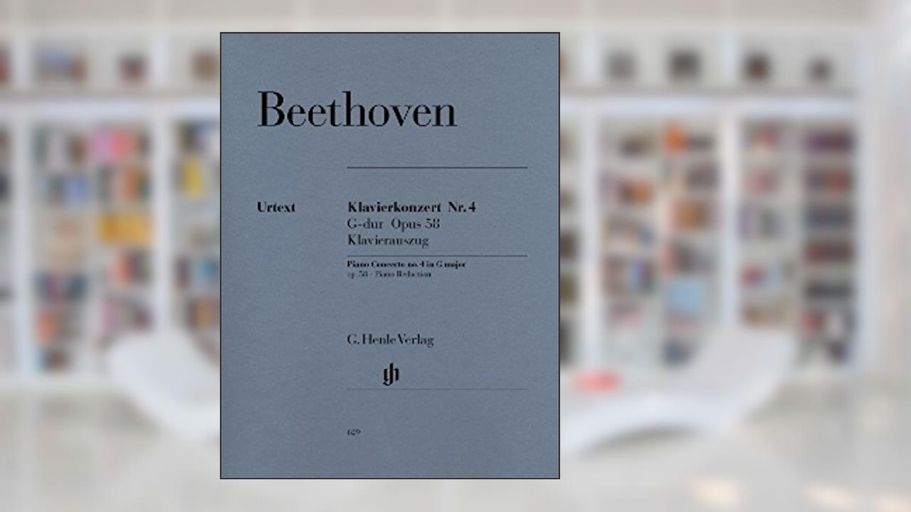 Concerto for Piano and Orchestra no.4 G major op.58 (2 Pianos, 4 Hands) (Multilingual Edition), written by Ludwig van Beethoven