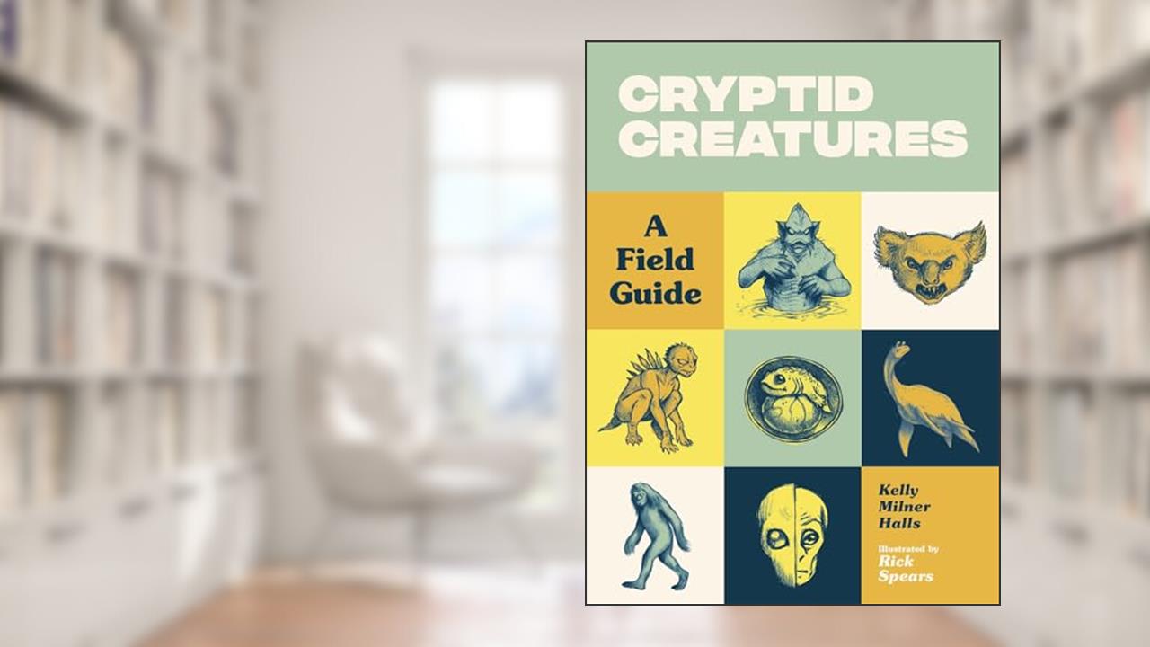 Cryptid Creatures: A Field Guide to 50 Fascinating Beasts, written by Kelly Milner Halls