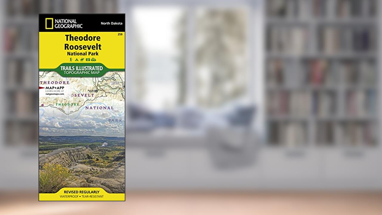 Theodore Roosevelt National Park Map (National Geographic Trails Illustrated Map, 259), written by National Geographic Maps - Trails Illustrated