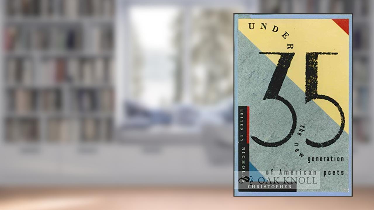 Under 35: New Genera, written by Nicholas Christopher