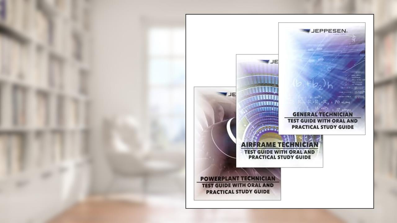 A&P Test Guide (AF/GEN/PP) Set [JS202600], written by Jeppesen