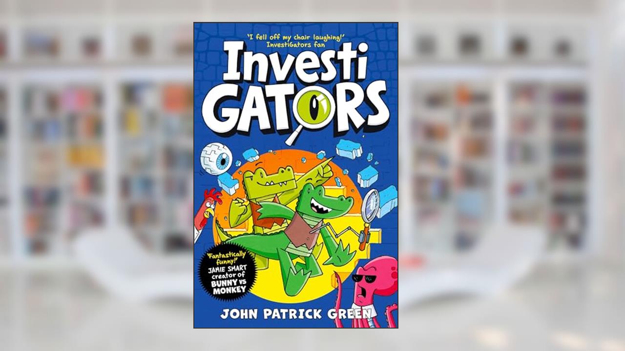 InvestiGators: A Laugh-Out-Loud Comic Book Adventure!, written by John Patrick Green