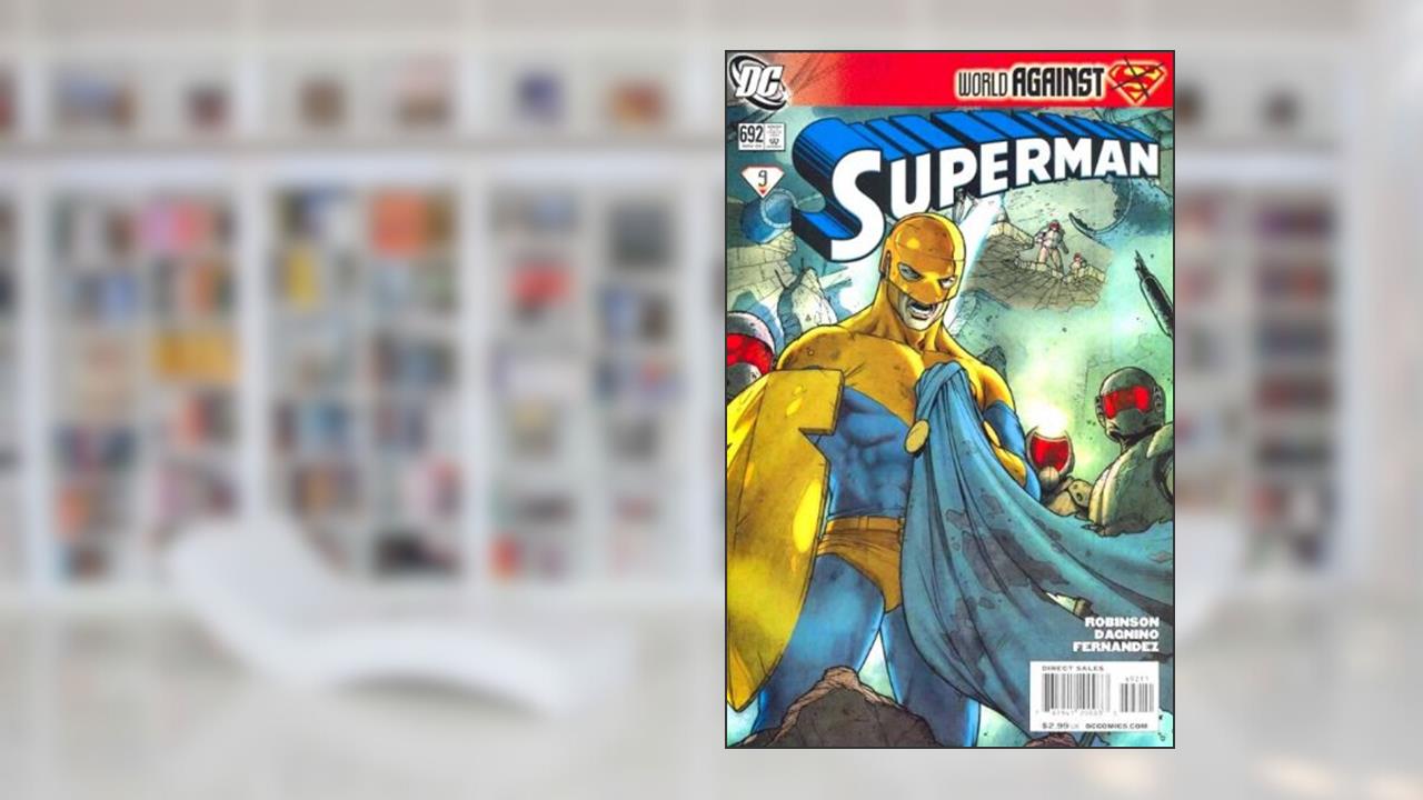 Superman #692 "Aftermath of "Codename: Patriot", written by DC Comics