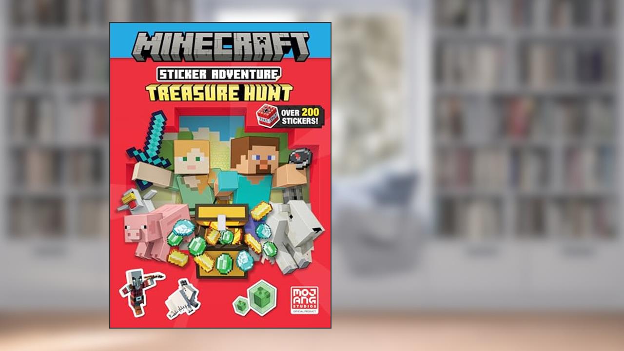 Minecraft Sticker Adventure: Treasure Hunt (Minecraft), written by Random House