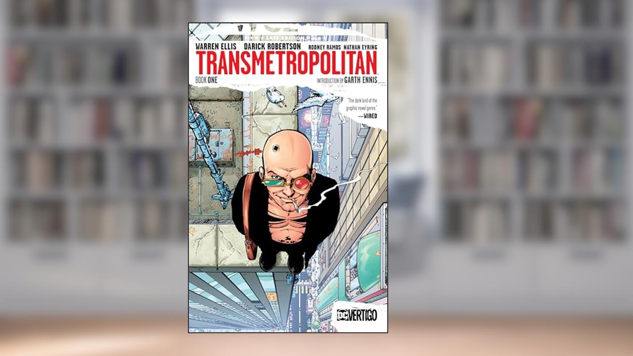 Transmetropolitan 1, written by Warren Ellis