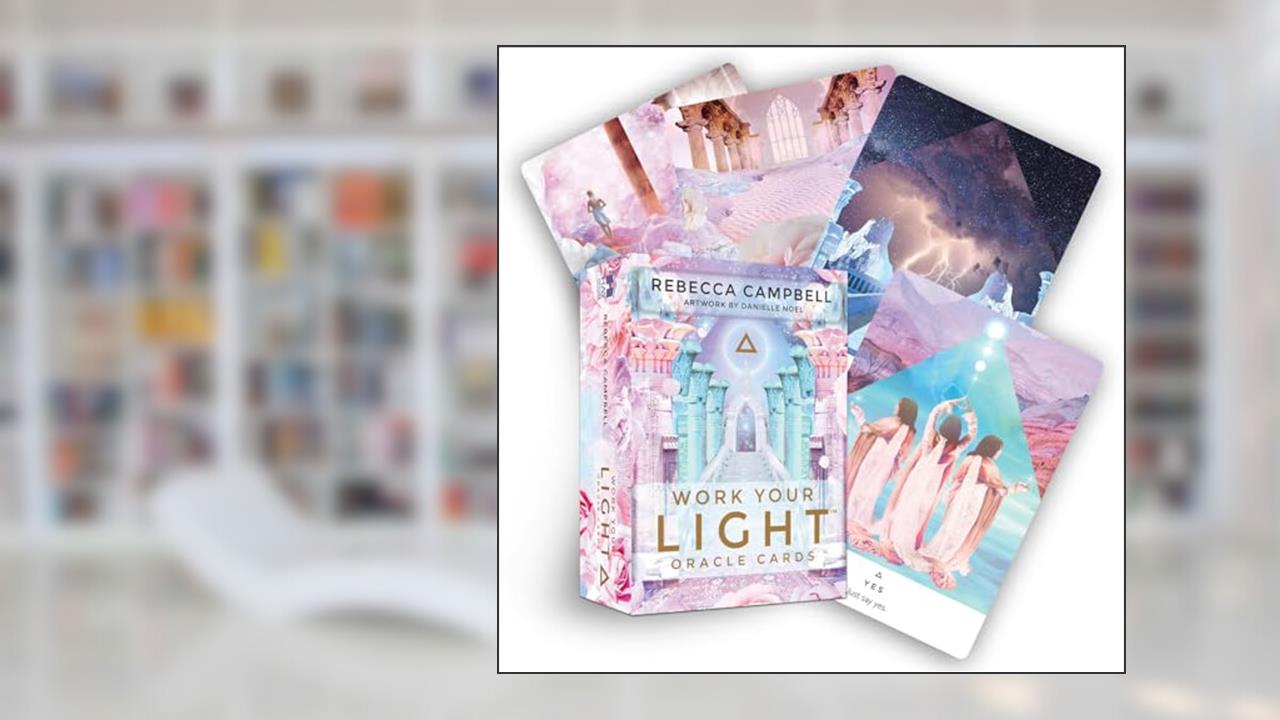 Work Your Light Oracle Cards: A 44-Card Deck and Guidebook, written by Rebecca Campbell