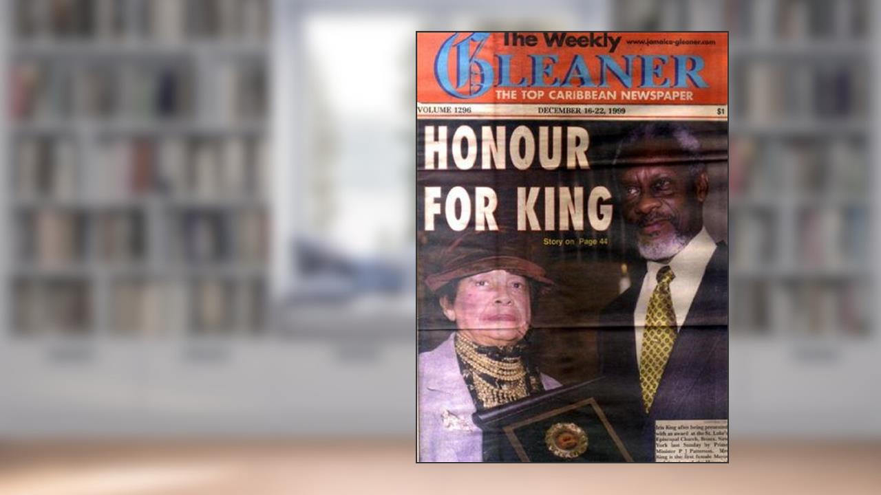 First Black Female Mayor, written by Okela King