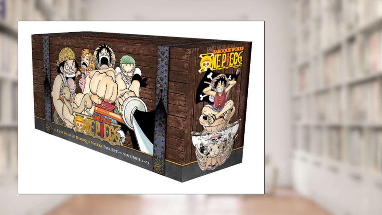 One Piece Box Set: East Blue and Baroque Works, Volumes 1-23 (One Piece Box Sets), written by Eiichiro Oda