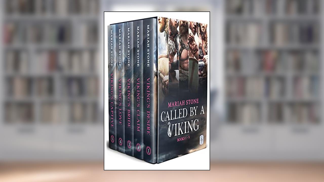 Called by a Viking series Box Set: Five steamy Time Travel Romances, written by Mariah Stone