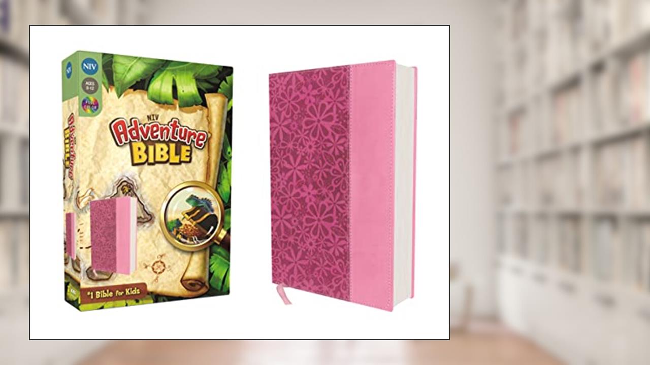 NIV, Adventure Bible, Leathersoft, Pink, Full Color, written by Zondervan