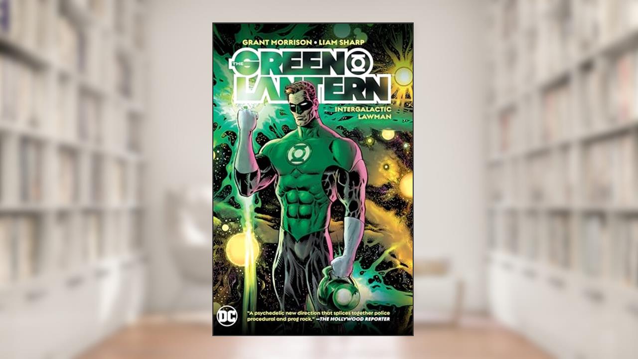 The Green Lantern 1: Intergalactic Lawman, written by Grant Morrison