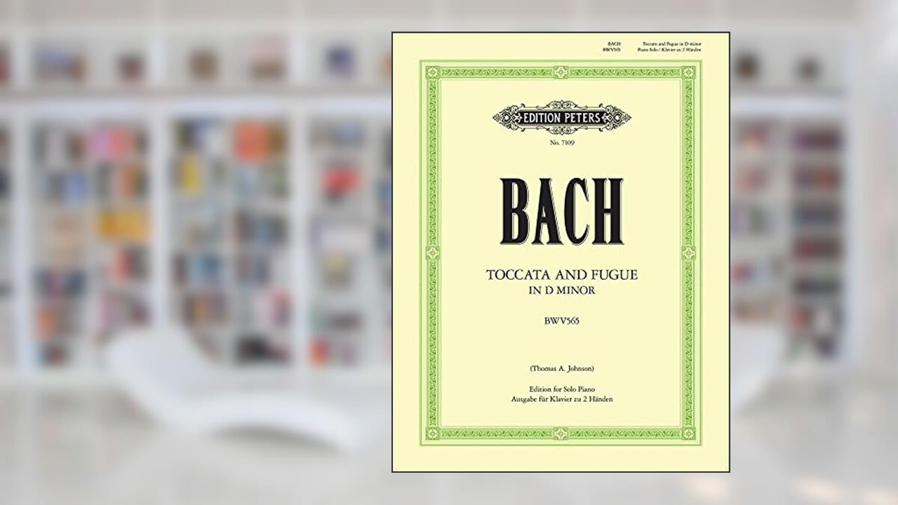 Toccata and Fugue in D minor BWV 565 (Arranged for Piano) (Sheet) (Edition Peters), written by Bach; Johann Sebastian; Johnson; Thomas A.