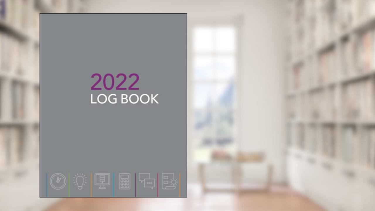 2022 Log Book: Multipurpose Business Log Book for 2022 (Grey cover) | 8" x 5" handy page size | Two pages per day | Customise the log book to work for you, written by Stanford Douglas Publishing
