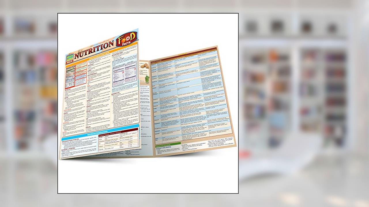 Nutrition Food Facts QuickStudy Laminated Reference Guide (Quick Study Health), written by Julie Henry