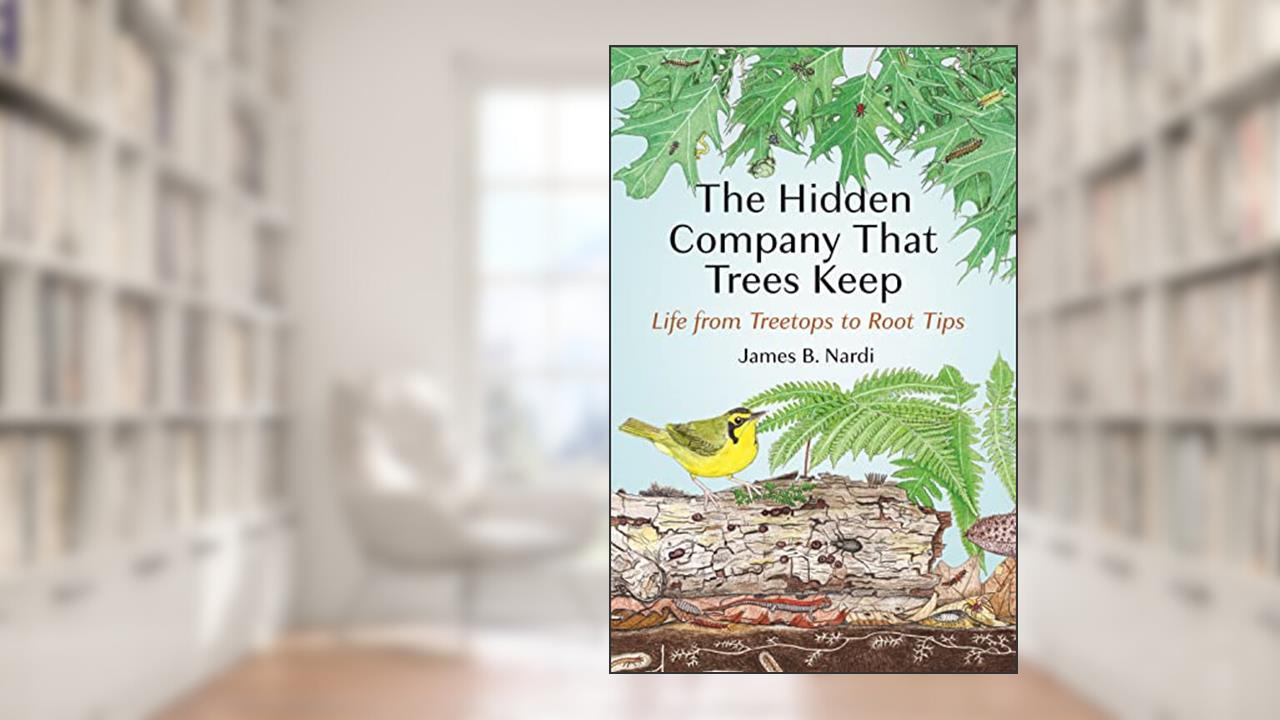 The Hidden Company That Trees Keep: Life from Treetops to Root Tips, written by James B. Nardi