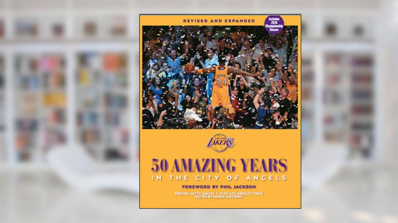 Los Angeles Lakers: 50 Amazing Years in the City of Angels, Revised and Expanded Edition " Updated for 2009-10 NBA Championship Season, written by Los Angeles Times sports staff