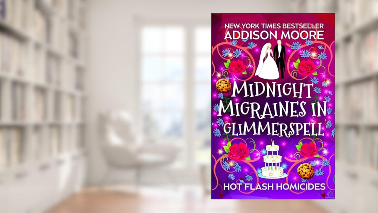 Midnight Migraines in Glimmerspell: A Paranormal Women's Fiction Novel (Hot Flash Homicides Book 4), written by Addison Moore