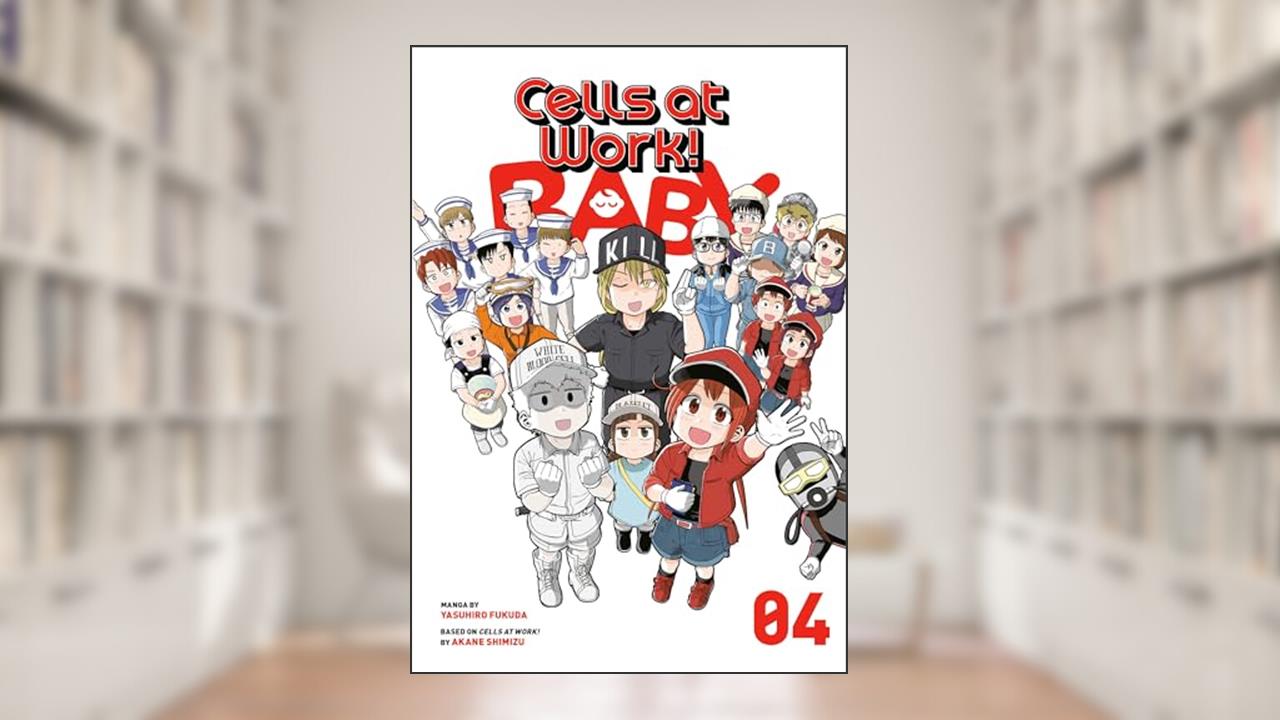Cells at Work! Baby 4, written by Yasuhiro Fukuda