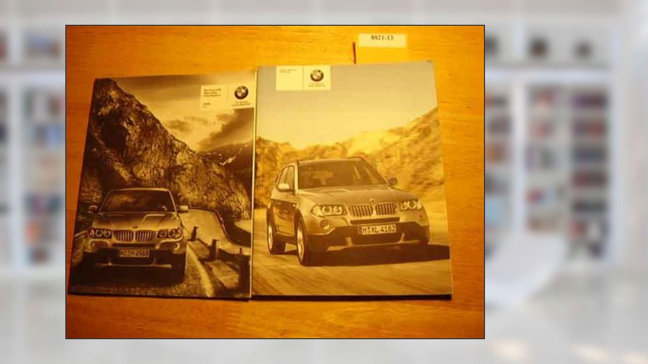2009 BMW X3 Xdrive Owners Manual, written by BMW