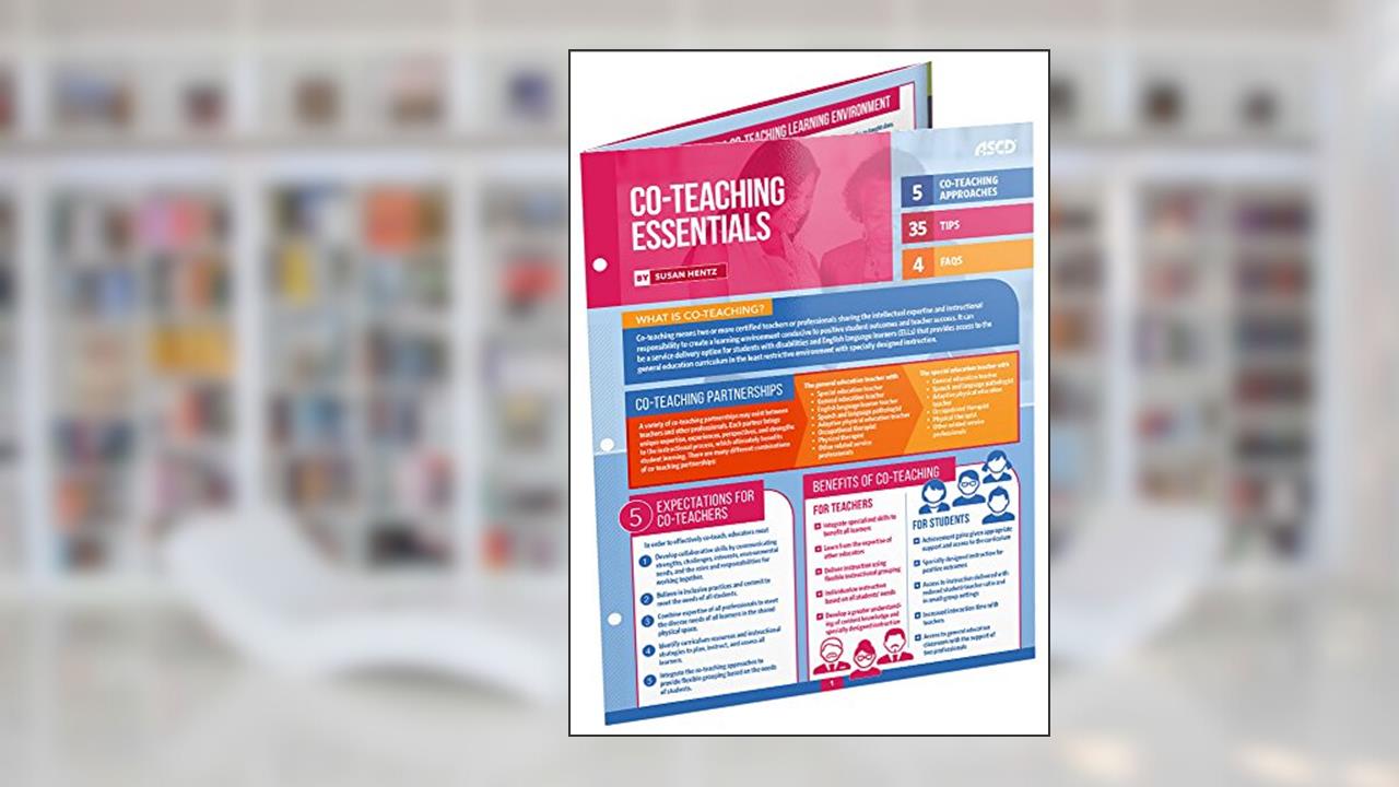 Co-Teaching Essentials (Quick Reference Guide), written by Susan Hentz