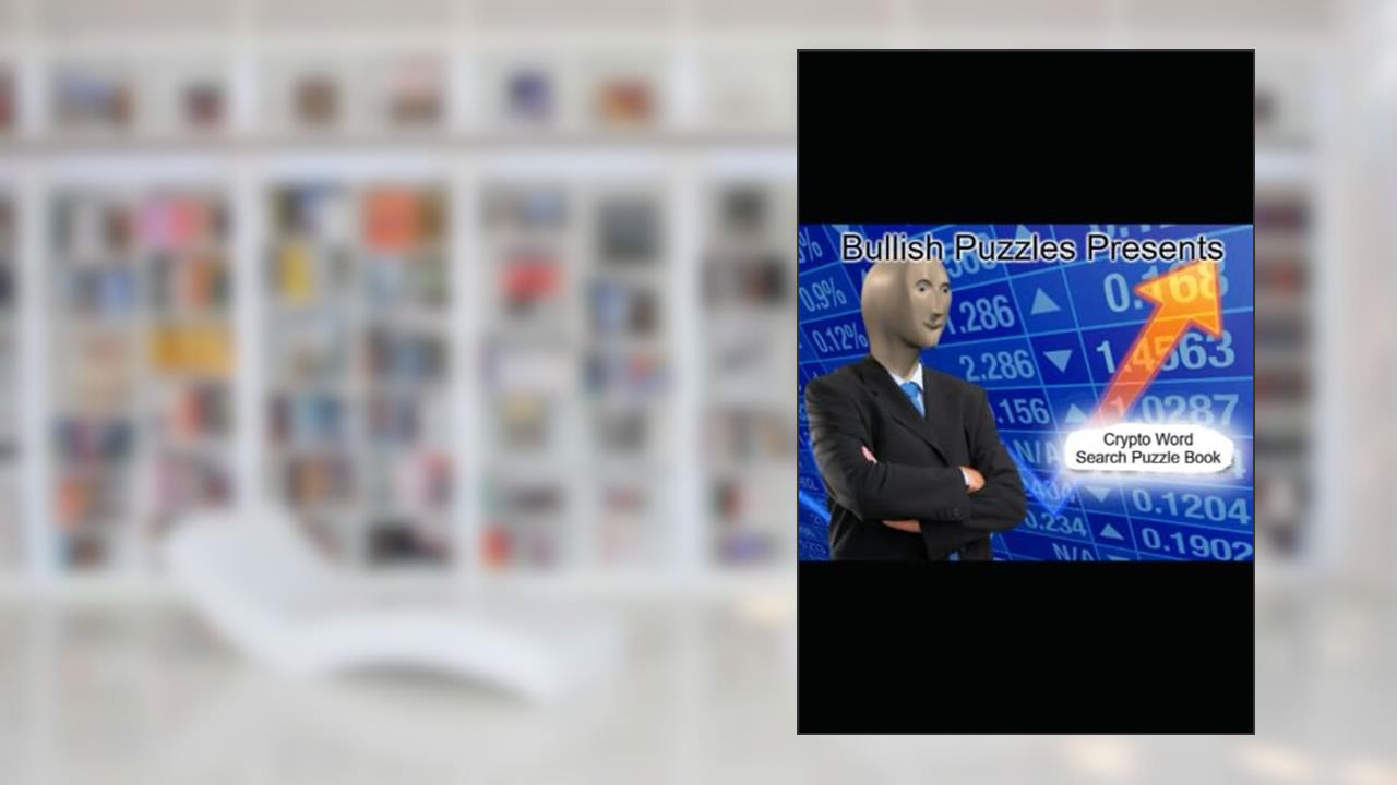 Bullish Puzzles Crypto Word Search Puzzle Book, written by Jesse Chau