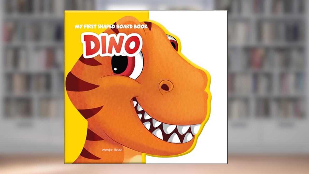 Dino: Animal Picture Book (My First Shaped Board Books), written by Wonder House Books