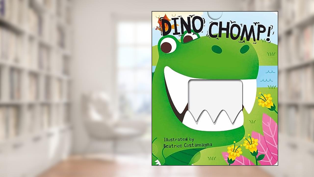 Dino Chomp! (Crunchy Board Books), written by Little Bee Books