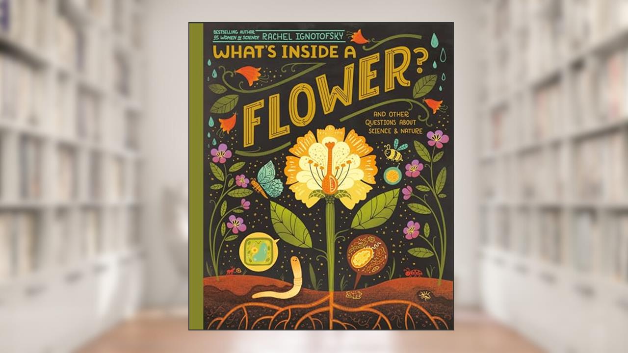 What's Inside A Flower?: And Other Questions About Science & Nature, written by Rachel Ignotofsky