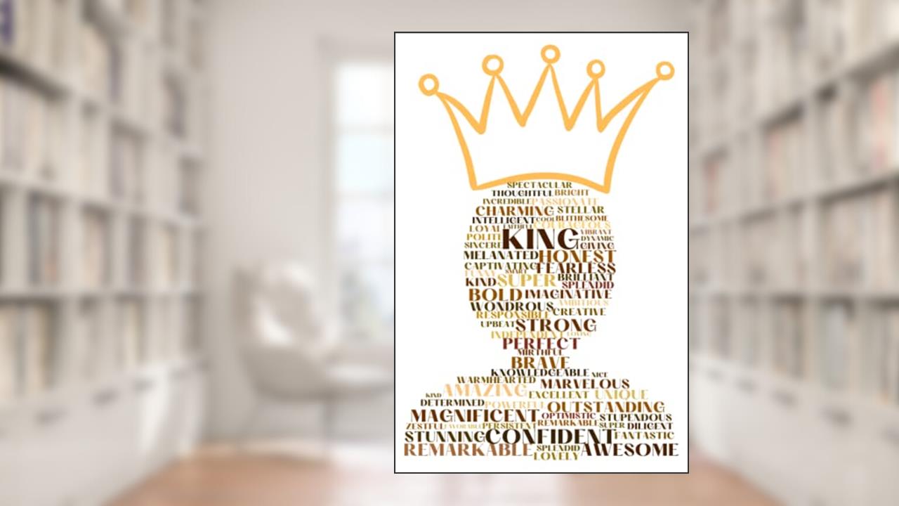 Black Krowns: KING Lined Paper Journal, written by MissK's Korner