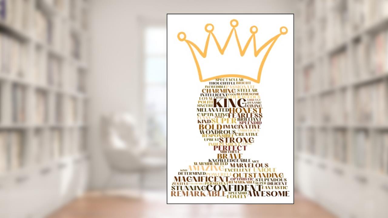 Black Krowns: KING Sketchbook: A sketchbook for a black king, written by MissK's Korner