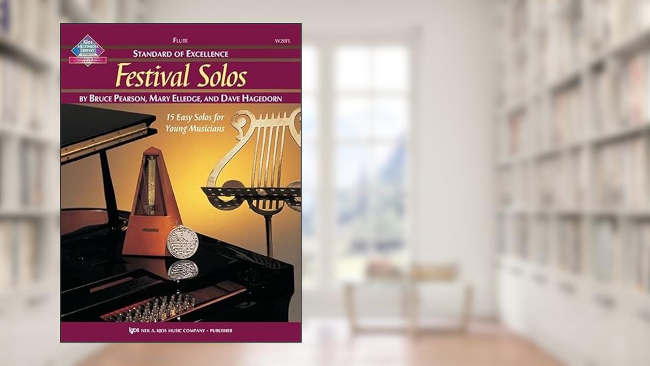 W28FL - Standard of Excellence - Festival Solos Book/Online Audio - Flute (Book & Cd Package), written by Bruce Pearson; Mary Elledge and Dave Hagedorn