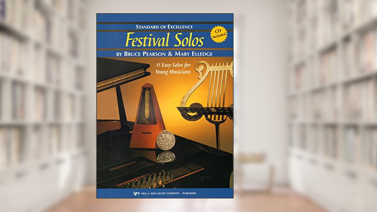 W37FL - Standard of Excellence - Festival Solos Book/CD Book 2 - Flute, written by Bruce Pearson and Mary Elledge