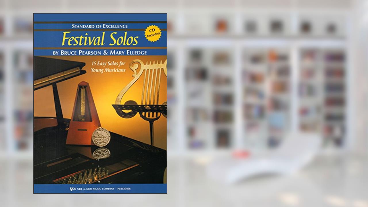 W37HF - Standard of Excellence - Festival Solos Book/CD Book 2 - French Horn, written by Bruce Pearson and Mary Elledge