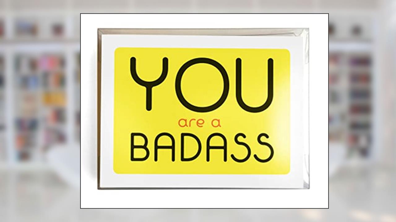 You Are a Badass® Notecards: 10 Notecards and Envelopes, written by Jen Sincero