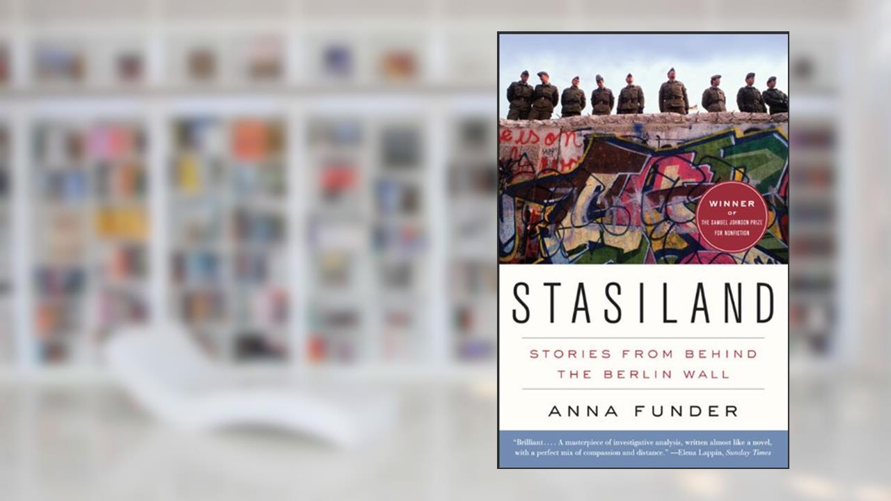 Stasiland: Stories from Behind the Berlin Wall, written by Anna Funder