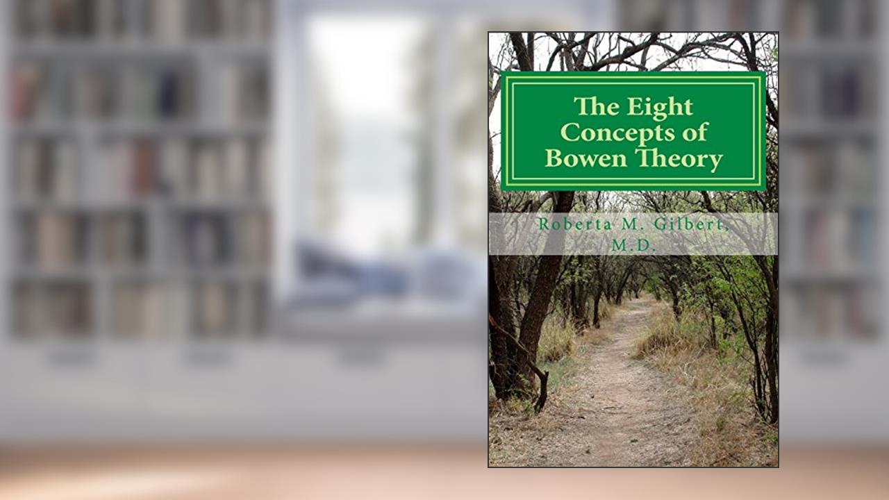 The Eight Concepts of Bowen Theory, written by Dr. Roberta M Gilbert