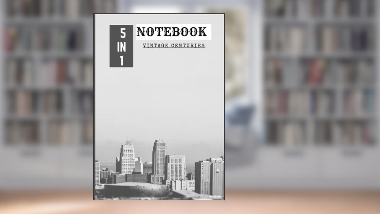5IN1 NOTEBOOK: 5 IN 1 NOTEBOOK FOR STUDENTS, written by VintageX press; Odunlami Daniel