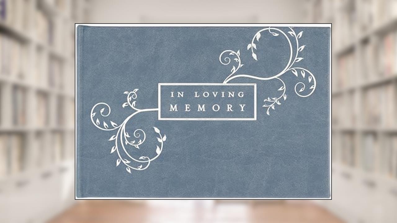 In Loving Memory Guest Book (Memorial Book, Funeral Book), written by Peter Pauper Press