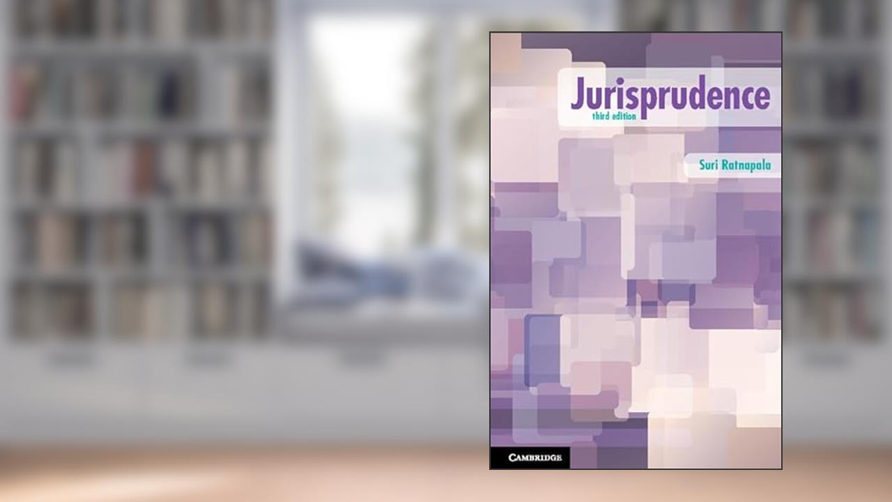 Jurisprudence, written by Suri Ratnapala