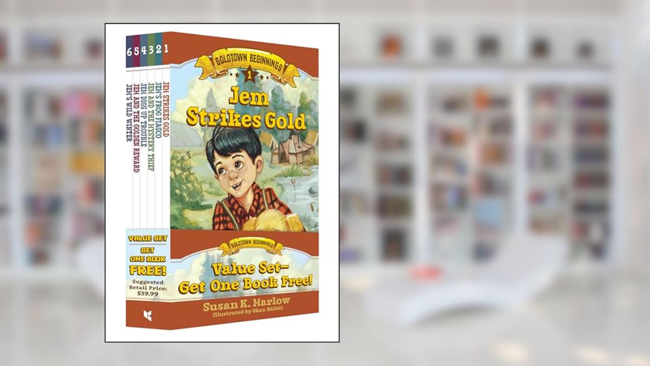 Goldtown Beginnings 6-book SET, written by Susan Marlow