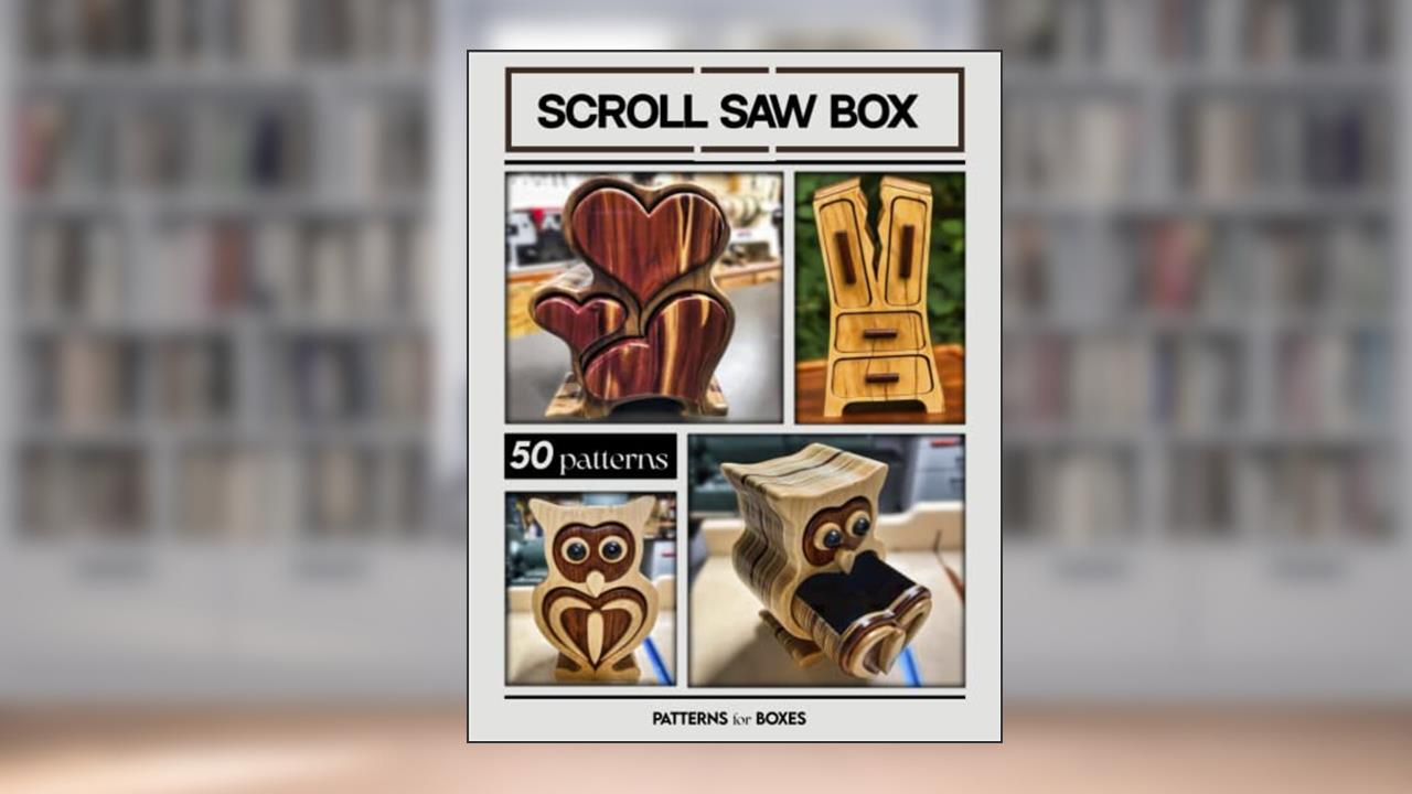 Scroll Saw Box Patterns for boxes: Woodworking Scroll saw box. Band Saw Box. Patterns for the Modern Woodworker., written by Jeff Vollmer; Jeff D. Vollmer