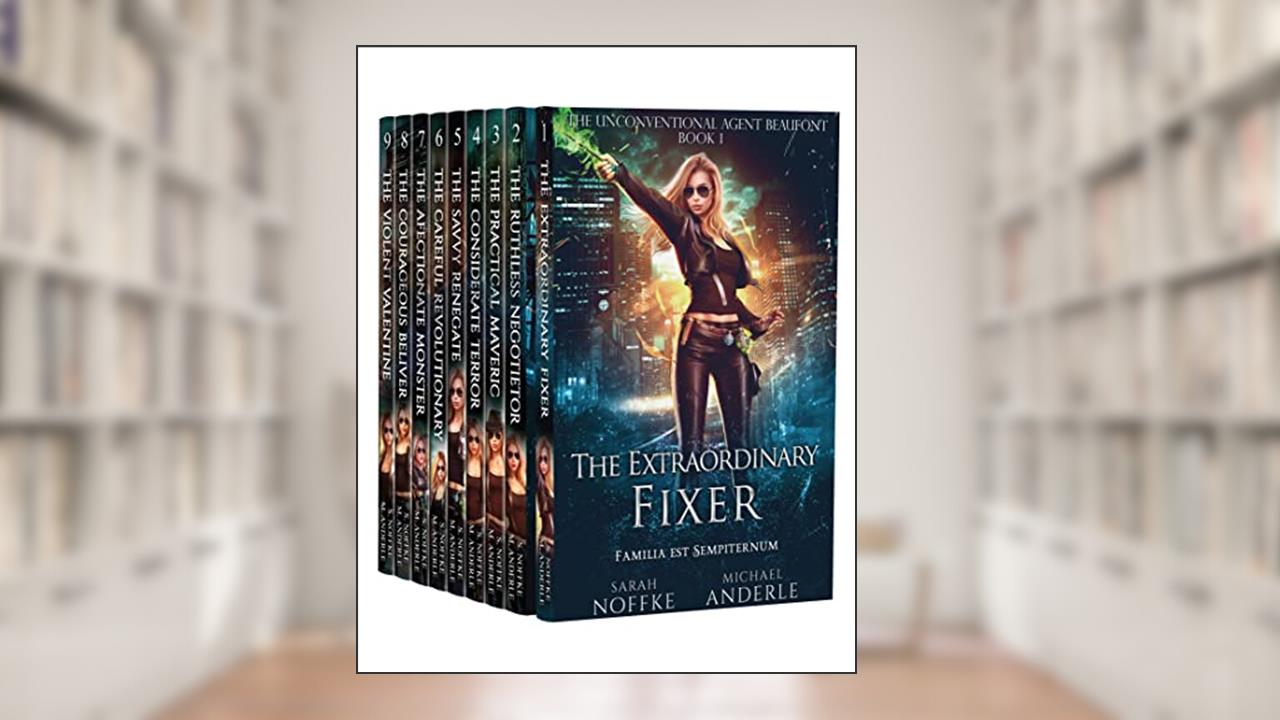 The Unconventional Agent Beaufont Complete Series Boxed Set (Beaufont Boxed Sets Book 5), written by Sarah Noffke; Michael Anderle