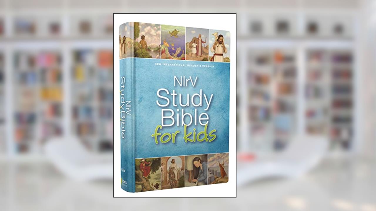 NIrV, Study Bible for Kids, Hardcover, written by Zondervan