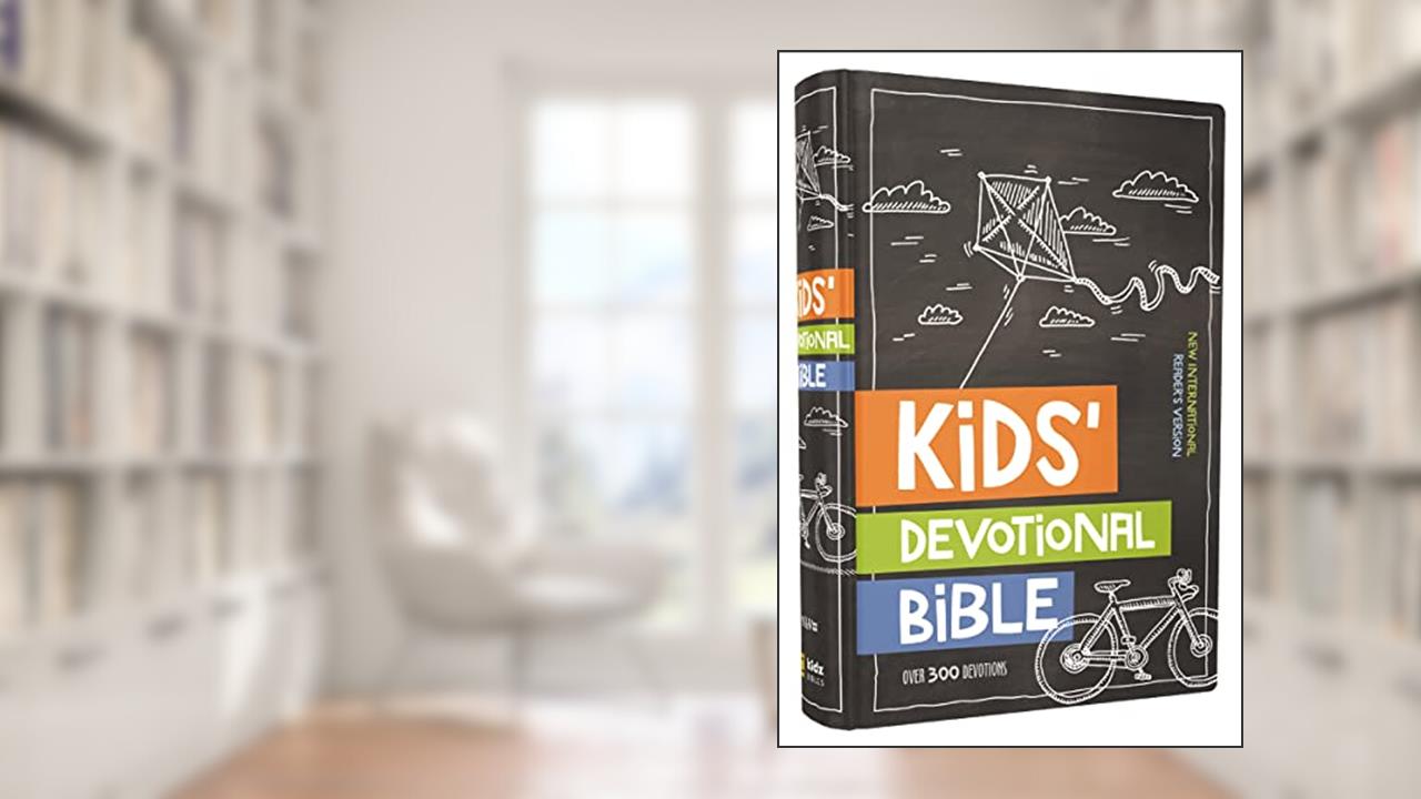 NIrV, Kids' Devotional Bible, Hardcover: Over 300 Devotions, written by Zondervan