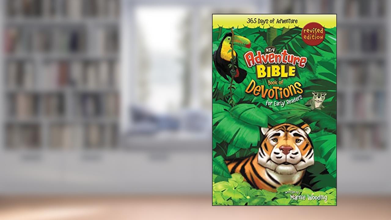 Adventure Bible Book of Devotions for Early Readers, NIrV: 365 Days of Adventure, written by Marnie Wooding