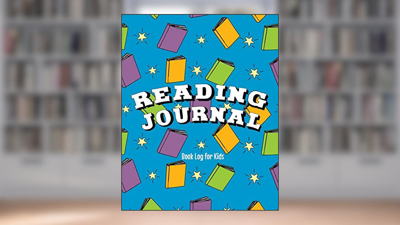 Reading Journal: Book Log for Kids | Books and Stars- Blue Version 8 x 10 (Children's Reading Logs), written by EDventure Learning